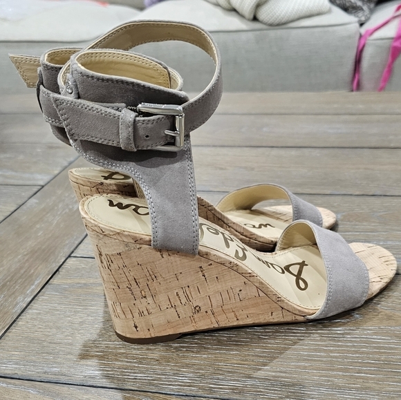 Sam Edelman Womens Willow Open Toe Casual Wedge Sandals, Size 7.5 - Picture 1 of 9